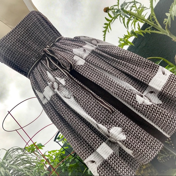 edmé and esyllte bow print dress - Picture 6 of 8